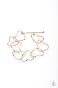 Unbreak My Heart and Take Heart - Rose Gold Set