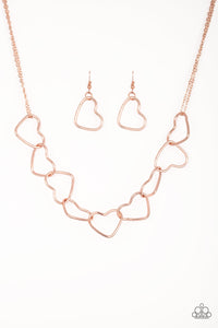 Unbreak My Heart and Take Heart - Rose Gold Set