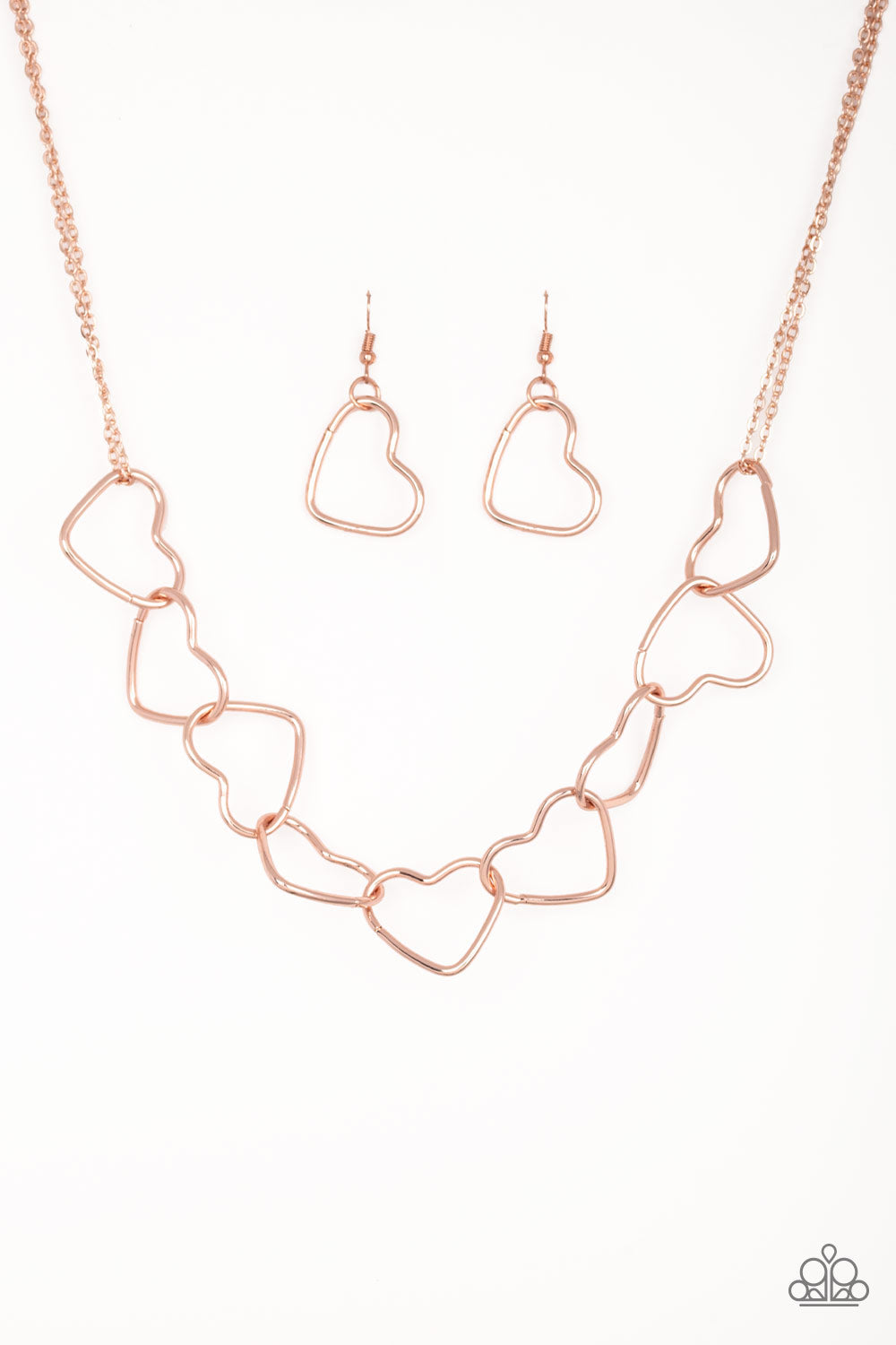 Unbreak My Heart and Take Heart - Rose Gold Set