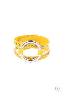Studded Statement Maker - Yellow