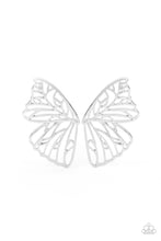 Load image into Gallery viewer, Paparazzi Butterfly Frills - Silver
