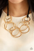 Load image into Gallery viewer, Paparazzi Spiraling Out of COUTURE - Gold
