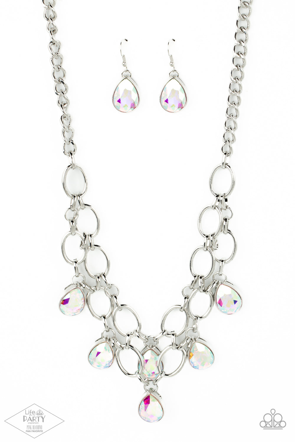 Paparazzi Show-Stopping Shimmer - Multi Life Of The Party Pink Diamond