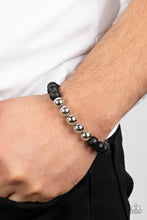 Load image into Gallery viewer, Paparazzi METALHEAD in the Clouds - Black
