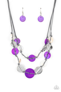Paparazzi Barefoot Beaches and Shore Up Set - Purple