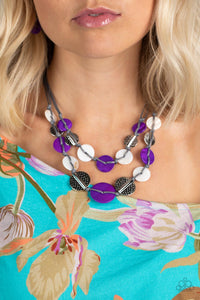 Paparazzi Barefoot Beaches and Shore Up Set - Purple