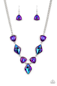 Paparazzi Glittering Geometrics - Purple