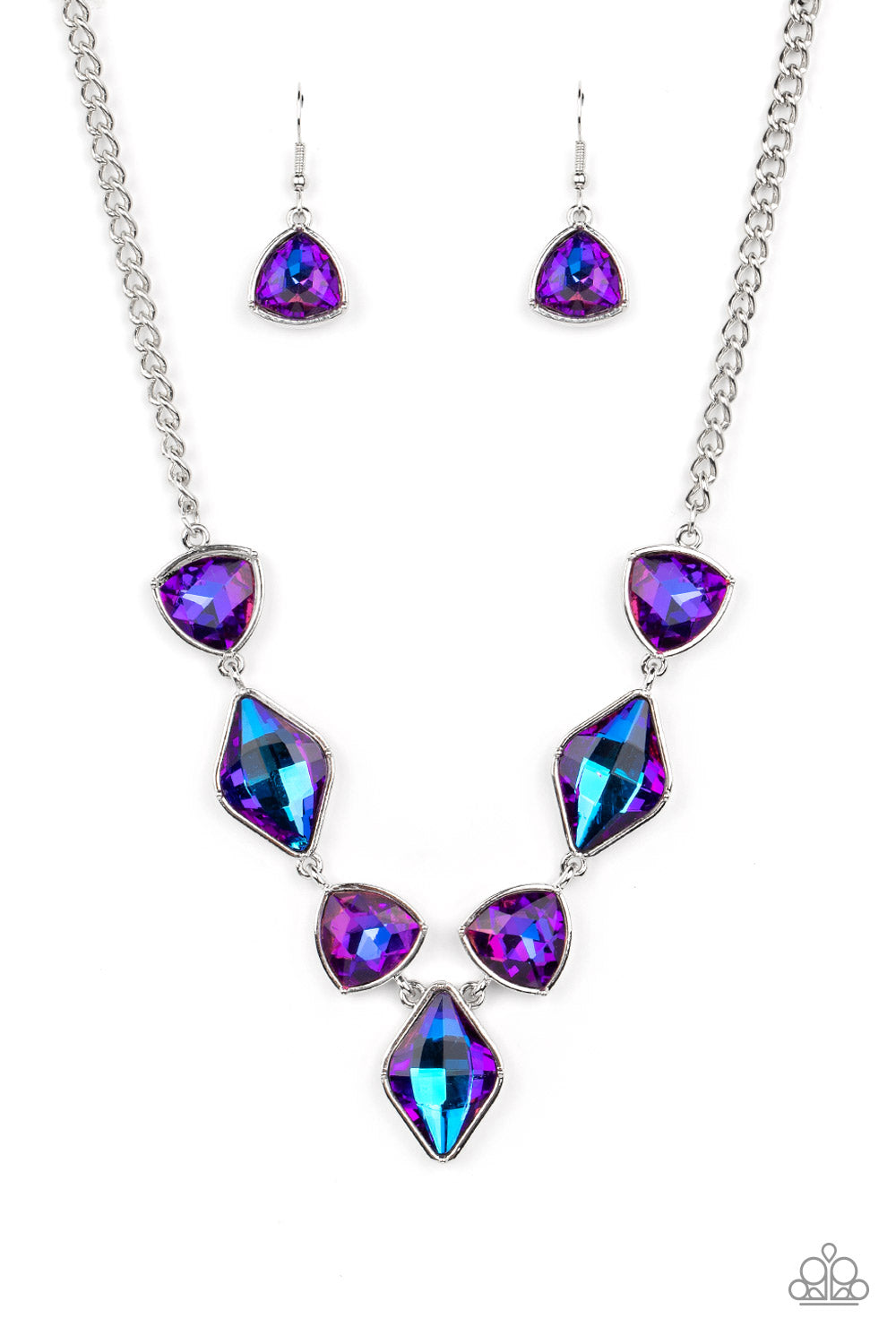 Paparazzi Glittering Geometrics - Purple