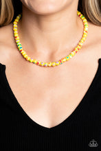 Load image into Gallery viewer, Paparazzi Gobstopper Glamour - Yellow

