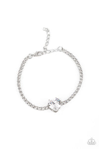 Paparazzi Flirty Fiancé Set and Bedazzled Beauty Set  - White