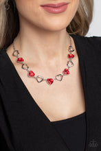 Load image into Gallery viewer, Paparazzi Contemporary Cupid and Sentimental Sweethearts Set - Red
