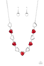 Load image into Gallery viewer, Paparazzi Contemporary Cupid and Sentimental Sweethearts Set - Red
