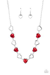Paparazzi Contemporary Cupid and Sentimental Sweethearts Set - Red