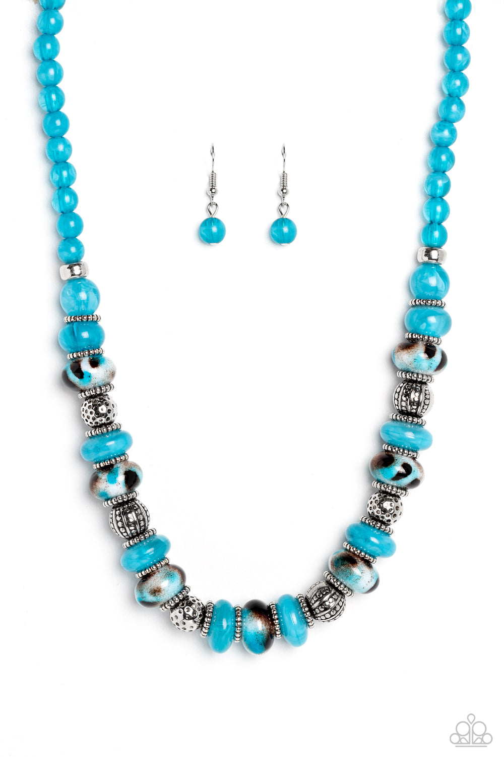 Paparazzi Warped Whimsicality and Warp Wayfarer Set - Blue