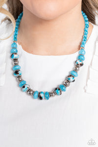 Paparazzi Warped Whimsicality and Warp Wayfarer Set - Blue