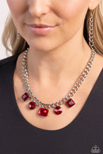 Load image into Gallery viewer, Paparazzi Alternating Audacity - Red
