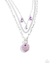 Load image into Gallery viewer, Paparazzi HEART History - Purple
