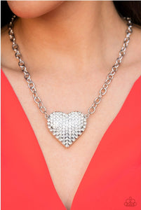 Heartbreakingly Blingy - White