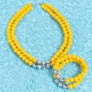 Paparazzi Summer Splash & Dip and Dive Set - Yellow