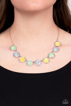 Load image into Gallery viewer, Paparazzi QUEEN OF THE COSMOS - GREEN NECKLACE
